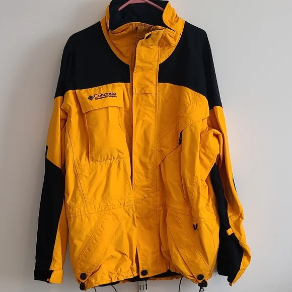 Columbia | Jackets & Coats | Columbia Vintage Yellow And Black